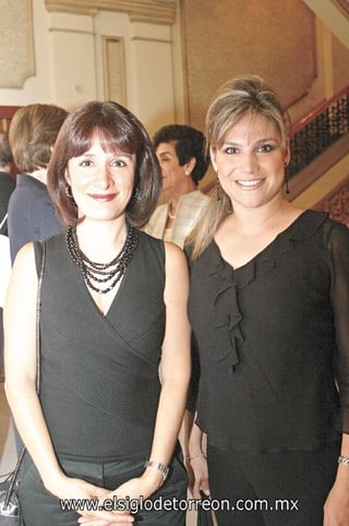 Ana de Garza y Lorena de Vargas