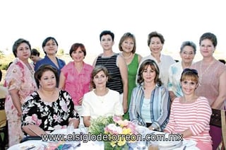 Silvia C. de Towns, Alejandra H. de Jaik, Lety de Alatorre, Chelis de Zarragoicoechea, Carmelita de Aguilar, Adriana de Alatorre, Flor de Artigas, Carmelita de Issa, Pascale de Ramos, Estela de Obeso y Lupita de Castro