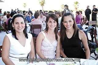 Beatriz de Carzó, Bárbara de Carzó y Lorena de Gutiérrez