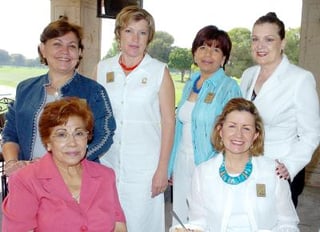24052006 
Pilar de Miñarro, Kity de Domínguez, Chepis de Pérez, Rosita Granados, Marttita de González y Lety de Faya.