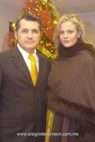 09122006
Manuel Garza y Astrid Wolff.