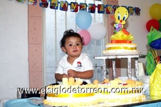 20092007
Juan Pablo Josué Carrillo Rangel, el día que festejó su primer cumpleaños.