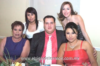 13062009 Ana Cecy Santoyo, Isela Cano, Cynthia Vertiz, Jonathan Meléndez y Mary Carmen Goray.