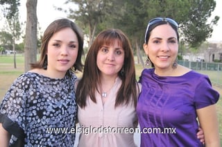07032011  Sariñana, Norma Mujica, Amparo Mosquera y Verónica Aguilera. 