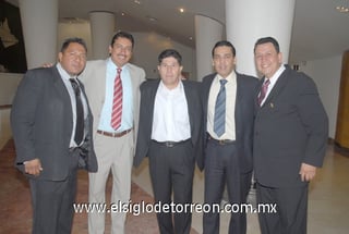 09032011  Ramos, Andrés Torres, Moy Cordero, Francisco Ontiveros y Roberto Mireles.
