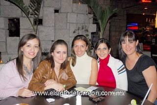 20032011  Facio, Irma Serna, Alejandra Torres, Alicia Constantino y Nidia Villegas.