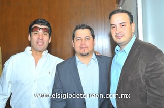 24032011  Araluce, José Ruiz e Ismael Cepeda. 