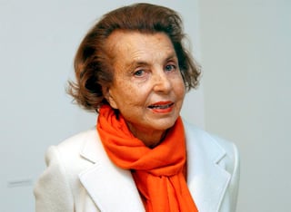 Liliane Bettencourt es la mujer más rica del mundo en la lista de Forbes con una fortuna de 90 mmdd. 