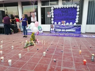 'Nosotros decidimos convocar a la sociedad civil, ya que el feminicidio infantil de Milagros es el segundo que se perpetúa en Matamoros', dijo Valeria López, integrante de la colectiva activistas y feministas.