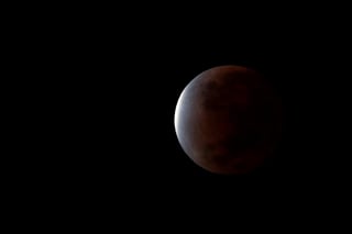 Eclipse lunar parcial hoy en Panamá Oeste