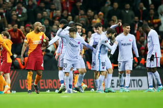 Barcelona remonta al Galatasaray y avanza a cuartos de final en la Europa League