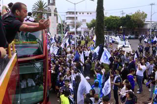 Desfile del campeón de Liga MX por las calles de Pachuca
