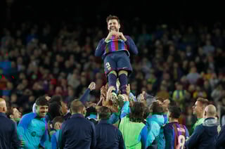 El último baile de Piqué con el Barcelona