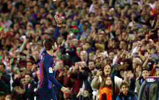 El último baile de Piqué con el Barcelona