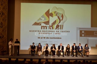 Inauguran la 42 Muestra Nacional de Teatro en Torreón