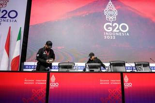 Inicia cumbre anual del G20 en Bali