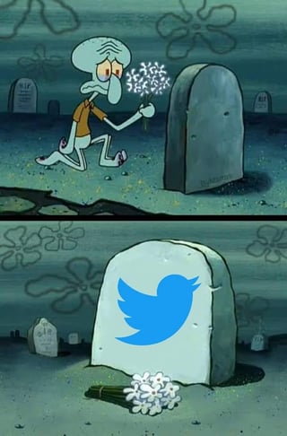 Supuesta muerte de Twitter genera memes