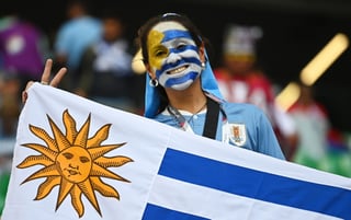 La afición del Korea Vs. Uruguay