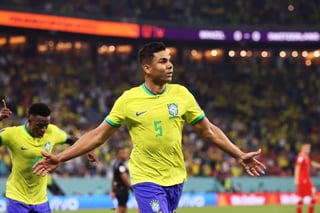 Gol de Casemiro le da la victoria a Brasil sobre Suiza