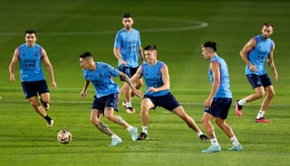 Argentina entrena previo a duelo con Francia en final de Qatar 2022