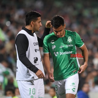 Santos Laguna vs Tigres UANL

Cecilio Andrés Domínguez Ruiz #10 Medio Santos
Eduardo Daniel Aguirre Lara #19 Delantero Santos

Santos Laguna vs Tigres UANL J01C2023

Guerreros del Santos Laguna vs Tigres de la UANL

Temporada 2022-2023 Torneo Clausura Jornada 1
8 Enero 2023, 19:00 hrs. Estadio Corona, Torreón Coahuila, México

Cecilio Domínguez, Eduardo Aguirre, Estadio Corona, Torreón, Coahuila, México, Fútbol, Santos, Tigres