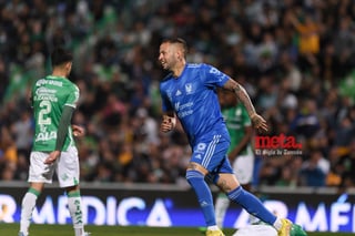 Gol de Gignac, Nicolás López, Santos Laguna vs Tigres UANL

Nicolás Federico López Alonso #11 Delantero Tigres

Santos Laguna vs Tigres UANL J01C2023

Guerreros del Santos Laguna vs Tigres de la UANL

Temporada 2022-2023 Torneo Clausura Jornada 1
8 Enero 2023, 19:00 hrs. Estadio Corona, Torreón Coahuila, México

Nicolás López, Estadio Corona, Torreón, Coahuila, México, Fútbol, Santos, Tigres