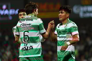 Santos Laguna vs Pumas UNAM

Diego Javier Medina Vázquez #24 Delantero Santos
Alan Jhosué Cervantes Martín del Campo #6 Medio Santos
Omar Antonio Campos Chagoya #2 Defensa Santos

Santos Laguna vs Pumas UNAM J02C2023

Guerreros del Santos Laguna vs Pumas de la UNAM

Jornada 2 del clausura 2023 en el Territorio Santos Modelo

fútbol soccer, liga mx Estadio Corona, Torreón Coahuila, México

Diego Medina, Alan Cervantes, Omar Campos, Estadio Corona, Torreón, Coahuila, México, Fútbol, Santos, Pumas