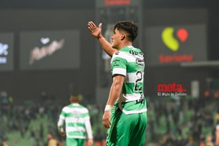 Gol de Medina, Diego Medina, Santos Laguna vs Pumas UNAM

Diego Javier Medina Vázquez #24 Delantero Santos

Santos Laguna vs Pumas UNAM J02C2023

Guerreros del Santos Laguna vs Pumas de la UNAM

Jornada 2 del clausura 2023 en el Territorio Santos Modelo

fútbol soccer, liga mx Estadio Corona, Torreón Coahuila, México

Diego Medina, Estadio Corona, Torreón, Coahuila, México, Fútbol, Santos, Pumas