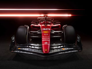 El monoplaza de Ferrari 2023