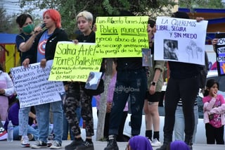 Marcha por el Día Internacional de la Mujer en Monclova