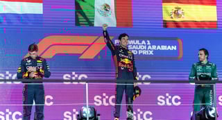 Sergio 'Checo' Pérez se lleva el Gran Premio de Arabia Saudita