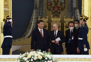 Vladimir Putin y Xi Jinping comienzan negociaciones formales en Moscú
