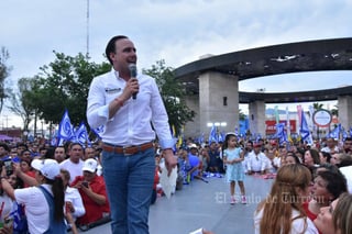 Arranca campaña Manolo Jiménez en Monclova