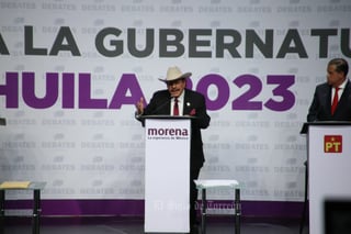 Primer debate de los candidatos a la gubernatura de Coahuila