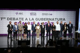 Primer debate de los candidatos a la gubernatura de Coahuila