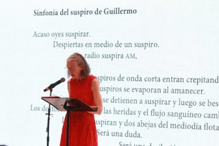Anne Carson hace lectura en México