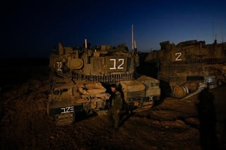 Ejército israelí bombardea Gaza tras disparo de proyectiles hacia su territorio