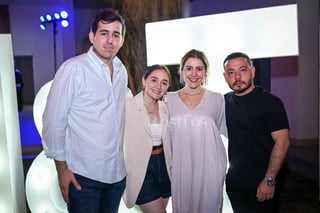 Rudy Kawas, Paulina González, Victoria Marcos y Luis Abdala..