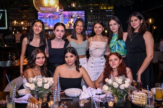 Silvana Torres, Ana Sofía Álvarez, Sofía del Castillo, Nicole Cárdenas, Victoria Álvarez, Sofi Castro, Daniela del Villar, Melisa Cuevas y Ana Almaraz