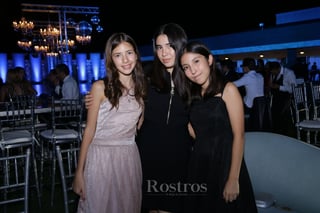 Arantza, Camila y Romina.