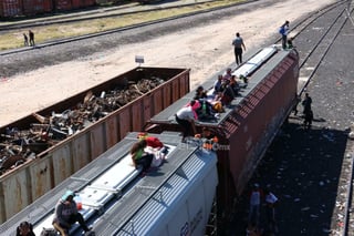Suspende actividades Ferromex al norte de México, ante incremento de migrantes que están de paso