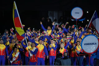 Ceremonia inaugural de los Juegos Panamericanos 2023 en Santiago de Chile