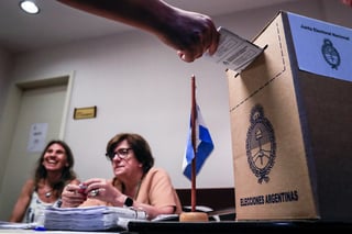 Argentina registra su segunda peor participación electoral desde la vuelta a la democracia