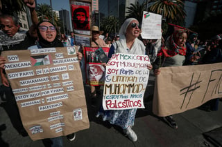 Miles exigen que México condene el genocidio en Gaza
