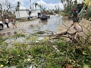 Afectaciones del huracán Otis en Acapulco, Guerrero