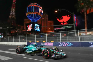 Las imágenes que han dejado las prácticas libres de la F1 en Las Vegas