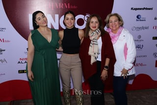 -Claudia Dávila, Perla Gómez, Juliana Gómez y Juliana Villarreal.