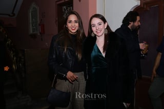 -Daniela Montoya e Ingrid Esparza.