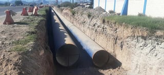 Obras de Agua Saludable previo a la visita de AMLO