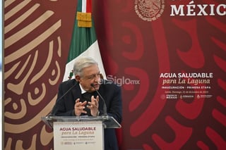 No quedarán obras inconclusas, asegura López Obrador en arranque de primera etapa de Agua Saludable